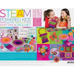 STEAM Powered Kids - Knitting and Crochet