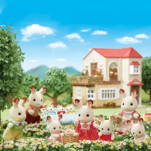 Sylvanian Families - Chocolate Rabbit Family