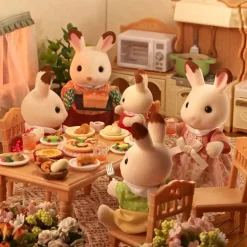 Sylvanian Families - Chocolate Rabbit Family