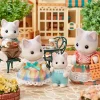 Sylvanian Families - Latte Cat Family