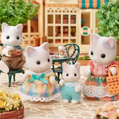 Sylvanian Families - Latte Cat Family