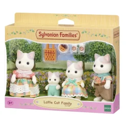 Sylvanian Families - Latte Cat Family
