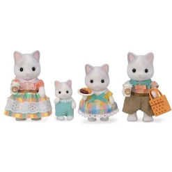 Sylvanian Families - Latte Cat Family