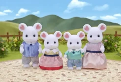 Sylvanian Families - Marshmallow Mouse Family