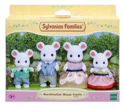 Sylvanian Families - Marshmallow Mouse Family