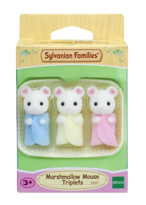 Sylvanian Families - Marshmallow Mouse Triplets
