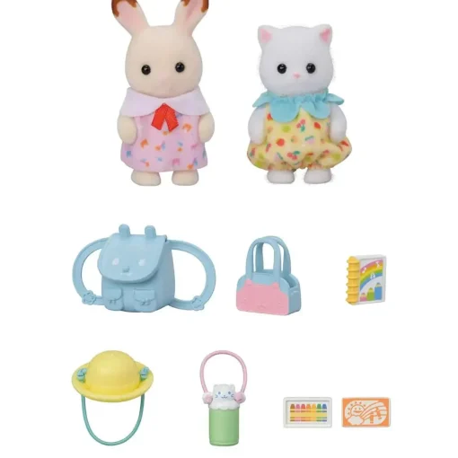 Sylvanian Families - Nursery Friends -Walk Along Duo