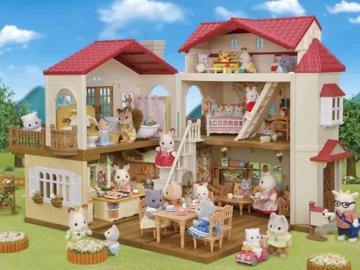 Sylvanian Families - Red Roof Country Home with Attic