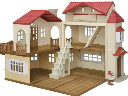 Sylvanian Families - Red Roof Country Home with Attic