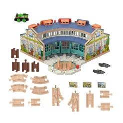 Thomas u0026 Friends Wooden Railway Tidmouth Sheds Starter Train Set
