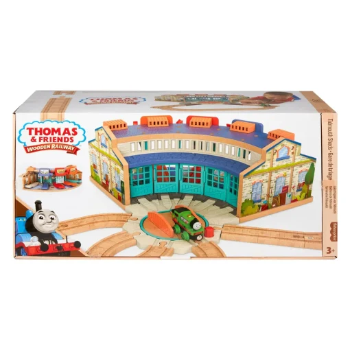 Thomas u0026 Friends Wooden Railway Tidmouth Sheds Starter Train Set