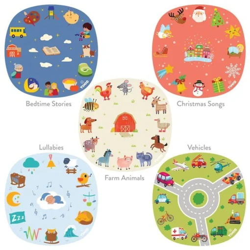 Timio Player with 5 Discs in 8 Languages