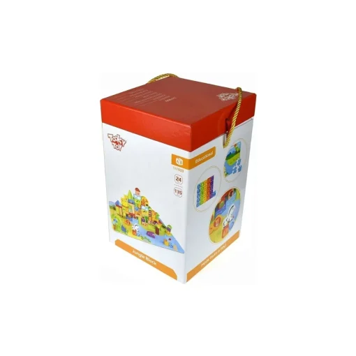 Tooky Toy - Jungle Blocks - 135 Pieces