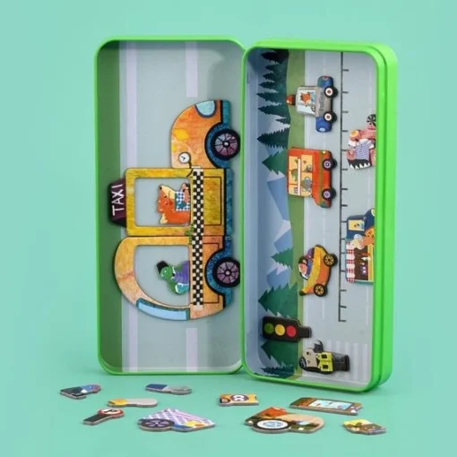 Travel Magnetic Box - Cars
