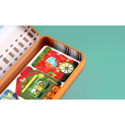 Travel Magnetic Box - Trains