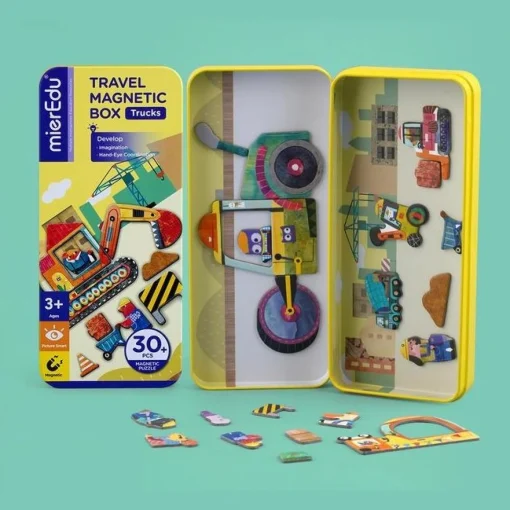 Travel Magnetic Box - Trucks