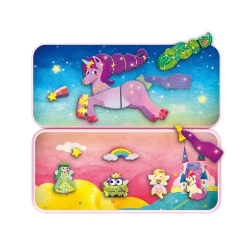 Travel Magnetic Box- Unicorns