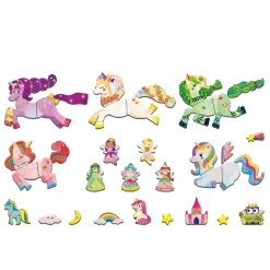 Travel Magnetic Box- Unicorns
