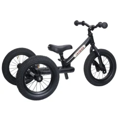 Trybike | Black with Black Tyres | Trike u0026 Balance Bike