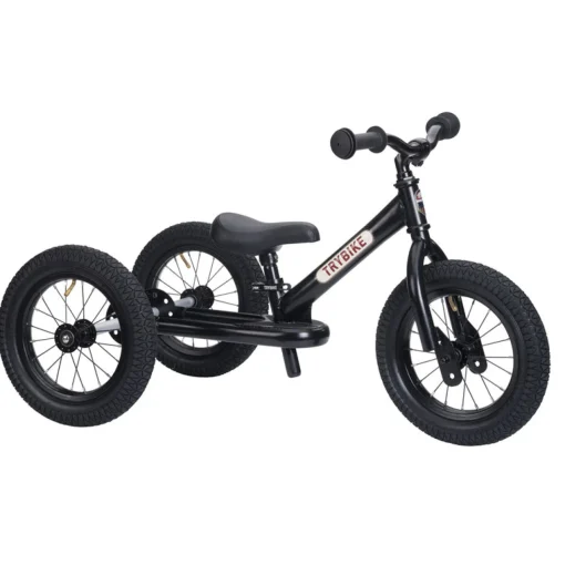 Trybike | Black with Black Tyres | Trike u0026 Balance Bike