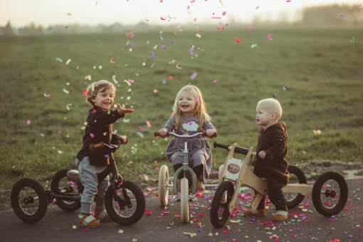 Trybike | Black with Black Tyres | Trike u0026 Balance Bike