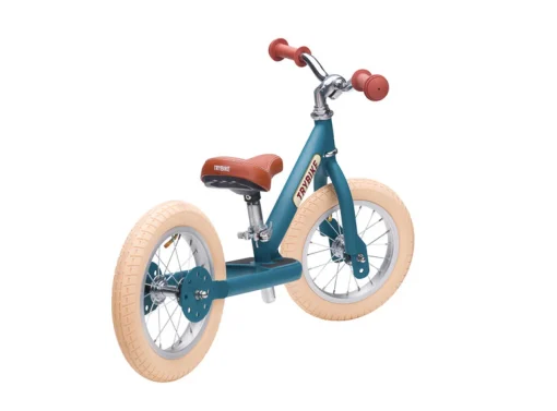 Trybike | Vintage Blue with Cream Tyres | Trike u0026 Balance Bike