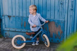 Trybike | Vintage Blue with Cream Tyres | Trike u0026 Balance Bike