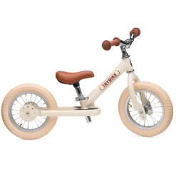 Trybike | Vintage Cream with Cream Tyres | Trike u0026 Balance Bike