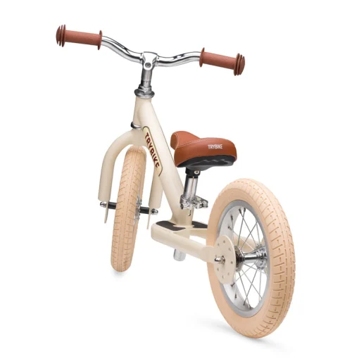 Trybike | Vintage Cream with Cream Tyres | Trike u0026 Balance Bike
