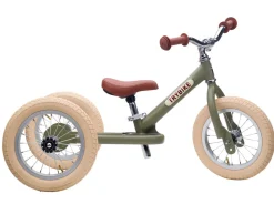 Trybike | Vintage Green with Cream Tyres | Trike u0026 Balance Bike