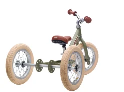 Trybike | Vintage Green with Cream Tyres | Trike u0026 Balance Bike