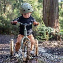 Trybike | Vintage Green with Cream Tyres | Trike u0026 Balance Bike