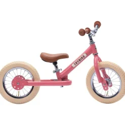 Trybike | Vintage Pink with Cream Tyres | Trike u0026 Balance Bike