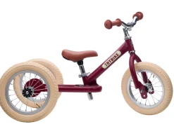 Trybike | Vintage Red with Cream Tyres | Trike u0026 Balance Bike
