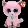 Ty Beanie Boos | Fiona the Pink Cat | Regular
