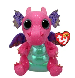 Ty Beanie Boos | Spitfire the Pink Dragon | Regular