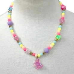 Unicorn Rainbow Necklace u0026 Bracelet Set