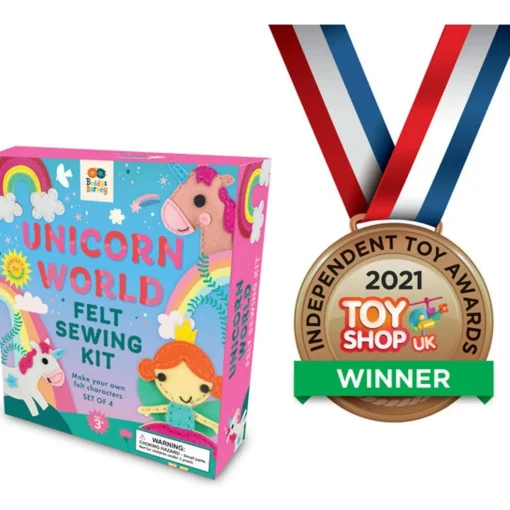 Unicorn World Felt Sewing Kit