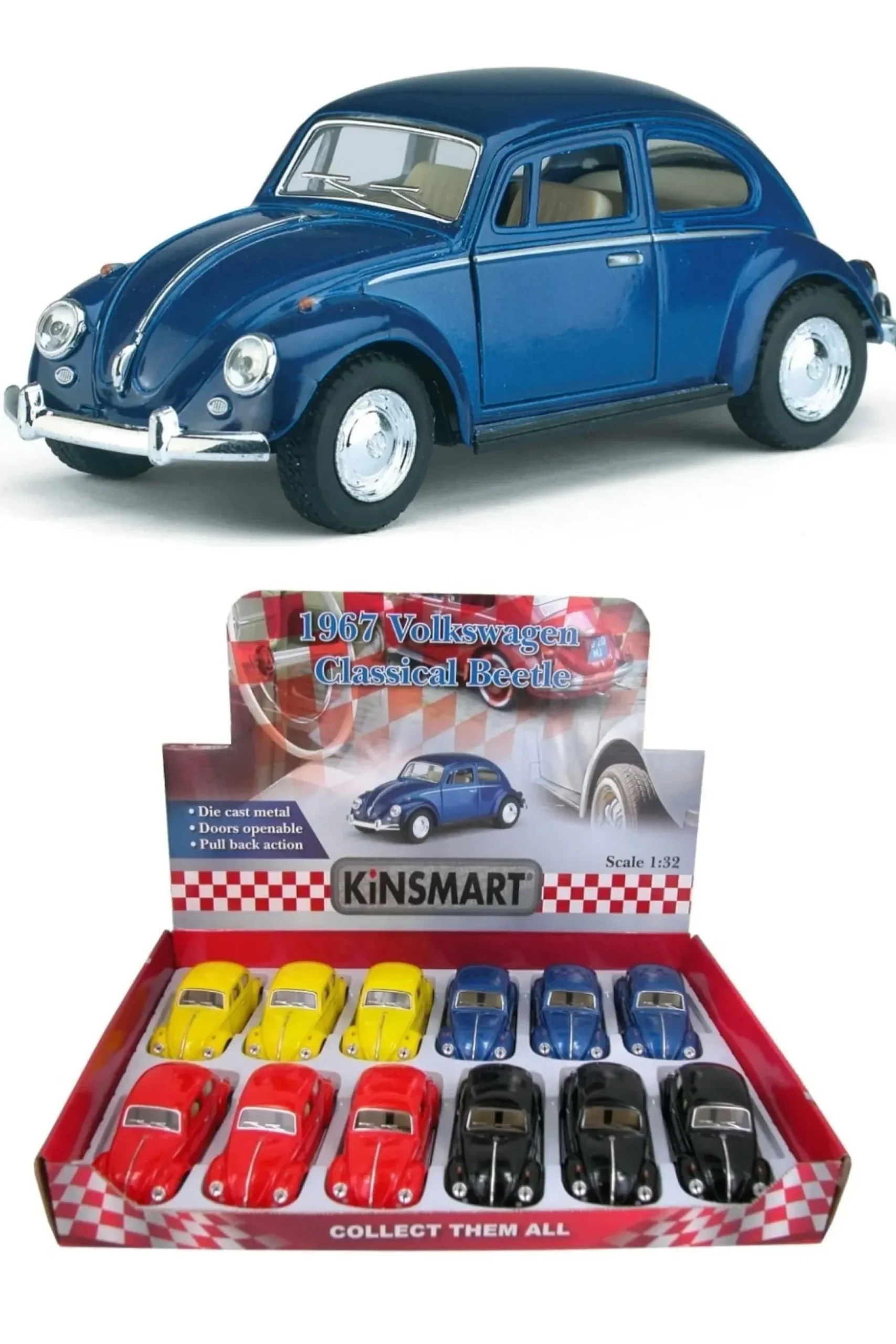 Volkswagen Beetle 1967 Classic (Assorted)