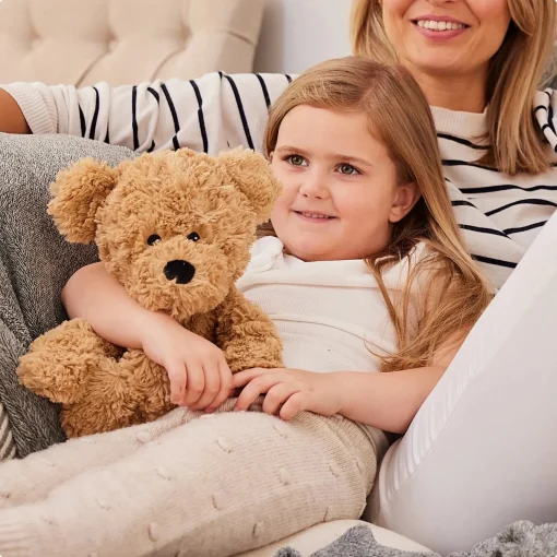 Warmies | Brown Curly Bear