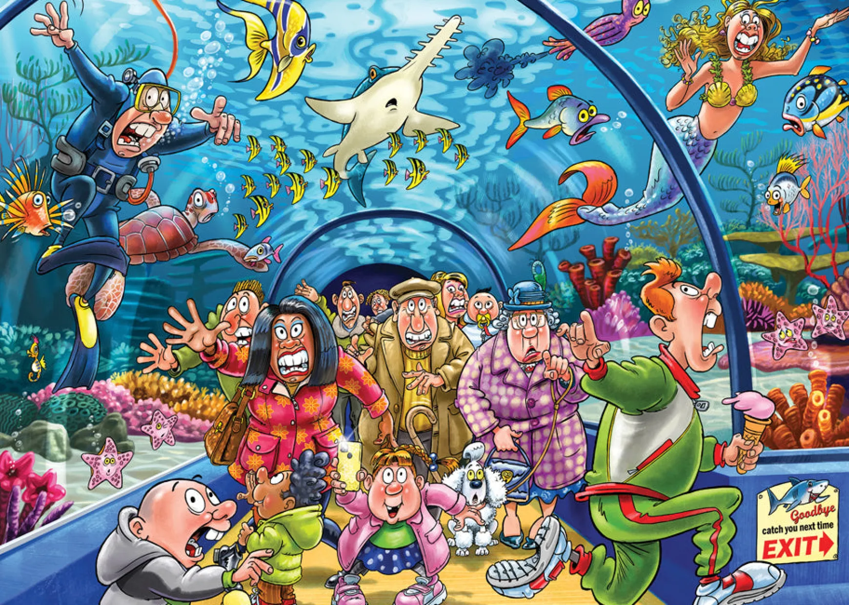 Wasgij? | Original 43 Aquarium..