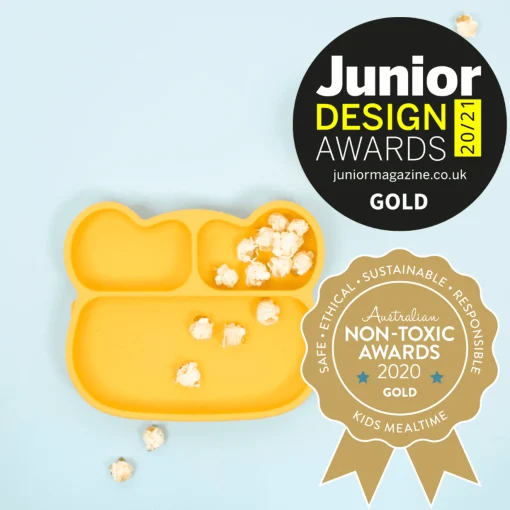 We Might Be Tiny - Bear Stickie Plate