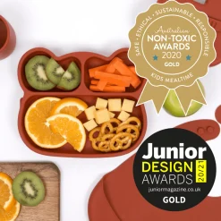 We Might Be Tiny - Bear Stickie Plate