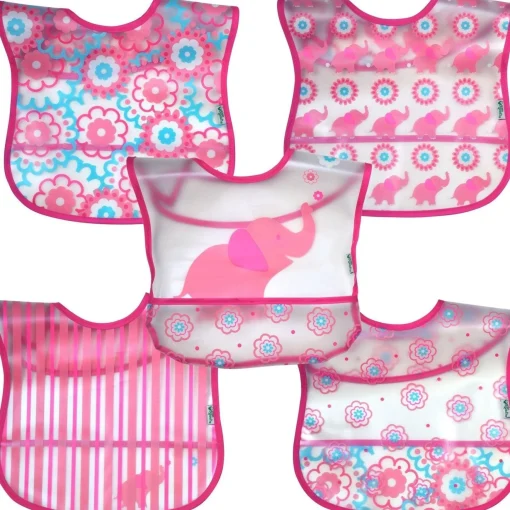 Wipe Off Bib (5 Pack)