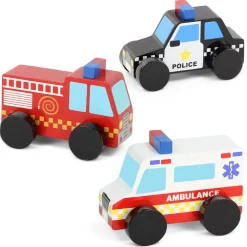 Wooden Emergency Services FSC 100% certified