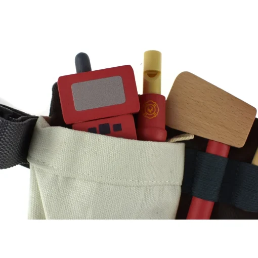 Wooden Fire Fighter Belt Playset