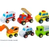 Wooden Mini Vehicle Set
