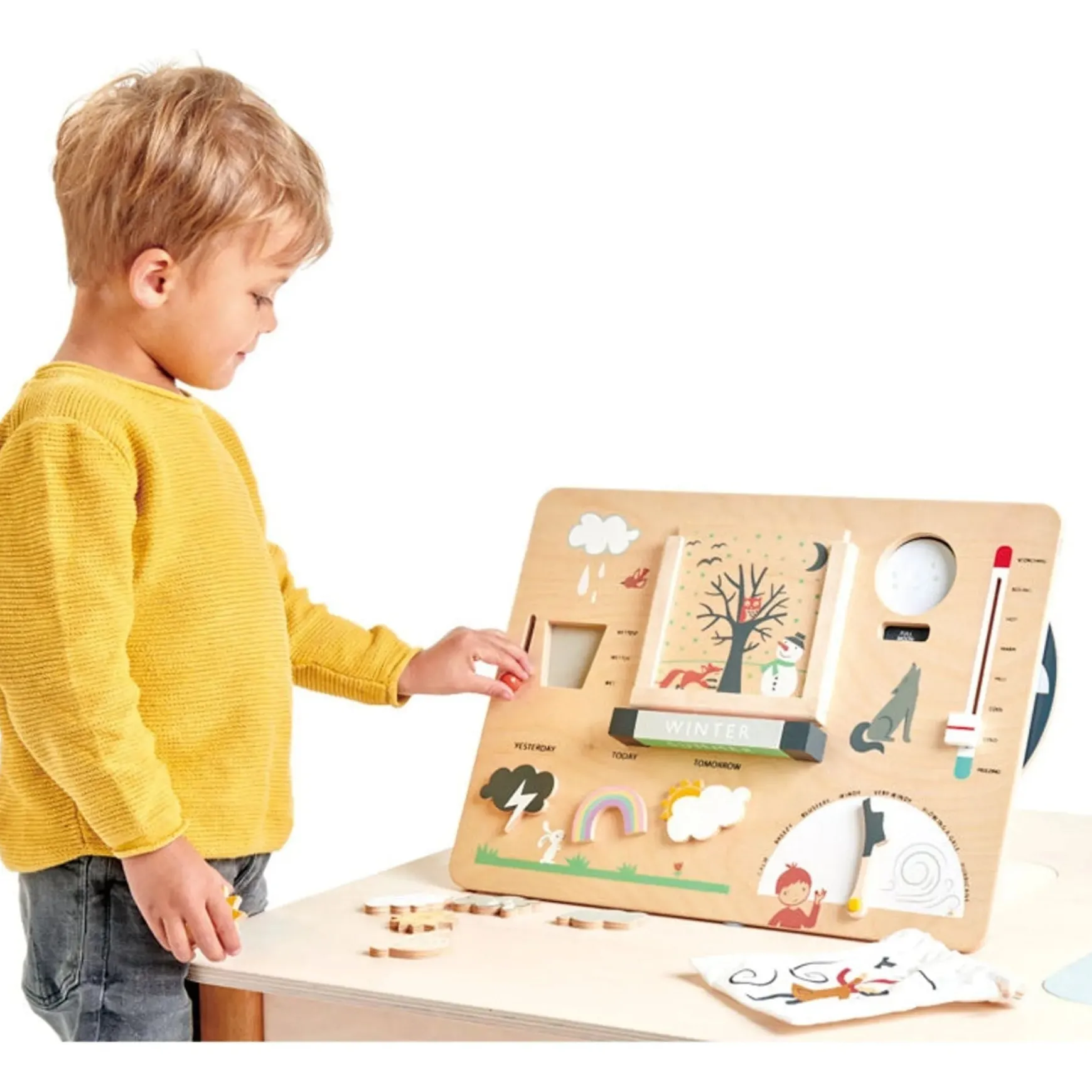 Wooden Weather Station