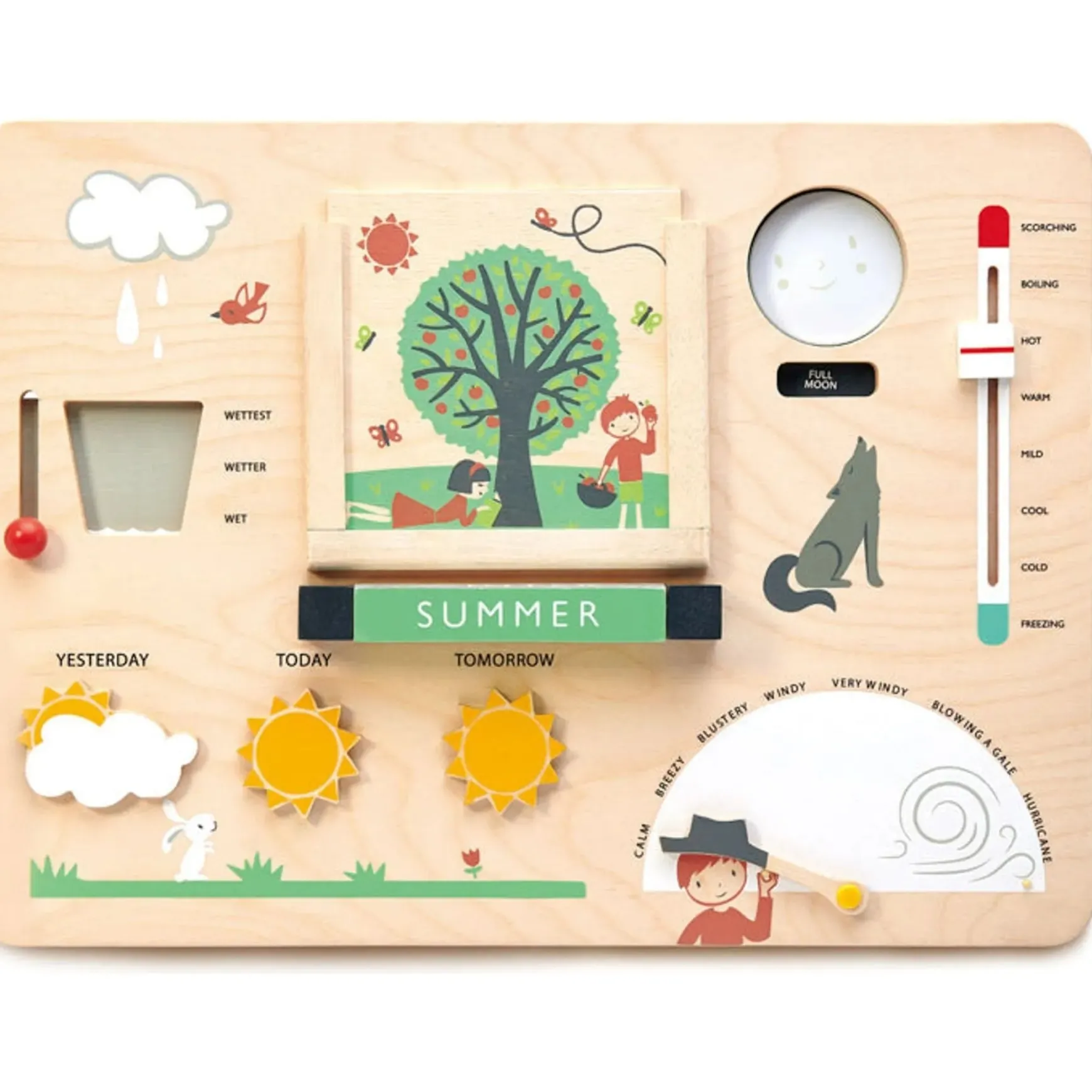 Wooden Weather Station