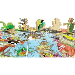 Wooden Widget Puzzle - Wild Safari 450 Piece